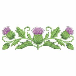 Blooming Thistle 04 machine embroidery designs