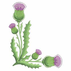 Blooming Thistle 09 machine embroidery designs