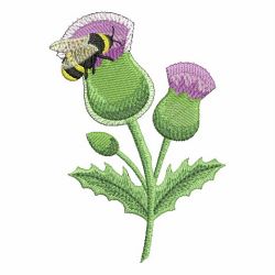 Blooming Thistle 10 machine embroidery designs