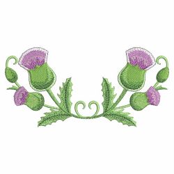 Blooming Thistle 11 machine embroidery designs