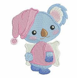 Animals In Pajamas 04 machine embroidery designs