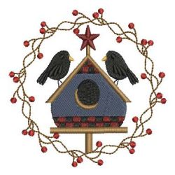 Country Crows 3 05 machine embroidery designs