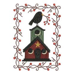 Country Crows 3 09 machine embroidery designs