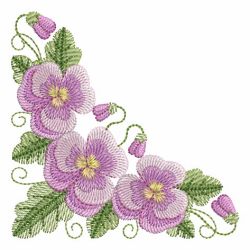 Pansy Beauty 02 machine embroidery designs