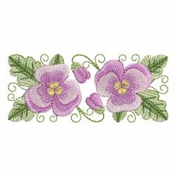 Pansy Beauty 03 machine embroidery designs