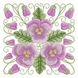 Pansy Beauty 08 machine embroidery designs