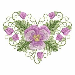 Pansy Beauty 09 machine embroidery designs