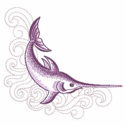 Sketched Sealife 2 02(Sm) machine embroidery designs