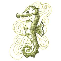 Sketched Sealife 2 05(Sm) machine embroidery designs