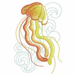 Sketched Sealife 2 09(Sm) machine embroidery designs