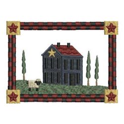 Country Houses 2 03 machine embroidery designs