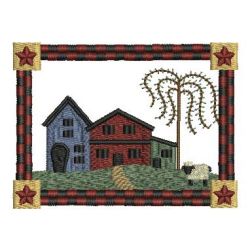 Country Houses 2 07 machine embroidery designs