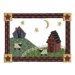 Country Houses 2 08 machine embroidery designs