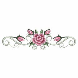 Pearl Roses Borders 10(Lg) machine embroidery designs