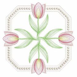 Vintage Tulips 15(Lg) machine embroidery designs