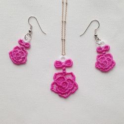 FSL Earrings And Pendant 04 machine embroidery designs