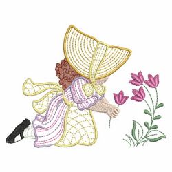 Vintage Sunbonnets 08(Md) machine embroidery designs