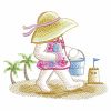 Sketched Sunbonnet At The Beach 05(Md)