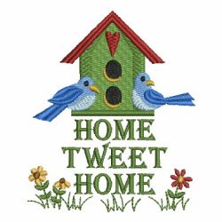 Home Tweet Home 07 machine embroidery designs
