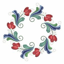 Rosemaling Roses 2 11 machine embroidery designs