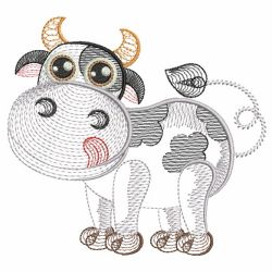 Rippled Baby Animals 3 07(Md) machine embroidery designs