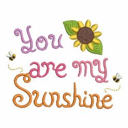 You Are My Sunshine 05 machine embroidery designs