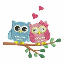 Baby Owls 3 01 machine embroidery designs