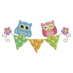 Baby Owls 3 03 machine embroidery designs