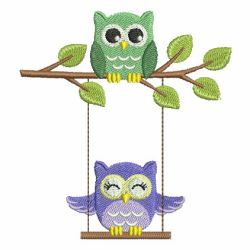 Baby Owls 3 05 machine embroidery designs