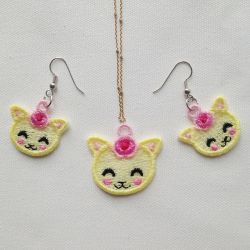 FSL Earrings And Pendant 3 09 machine embroidery designs