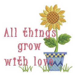 All Things Grow With Love 02 machine embroidery designs