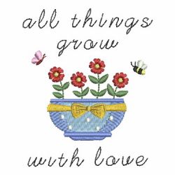 All Things Grow With Love 09 machine embroidery designs