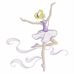 Rippled Ballerina 2 07(Md) machine embroidery designs