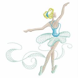 Rippled Ballerina 2 09(Sm) machine embroidery designs