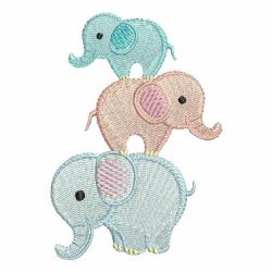 Stacked Animals 09 machine embroidery designs