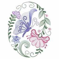 Rippled Butterflies 5 12(Md) machine embroidery designs