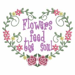 Flowers Feed The Soul 07(Sm) machine embroidery designs
