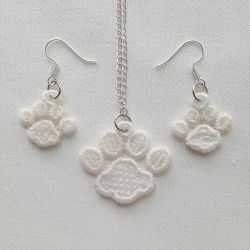 FSL Earrings And Pendant 4 machine embroidery designs