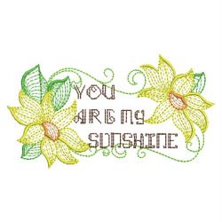 You Are My Sunshine 2 05(Lg) machine embroidery designs