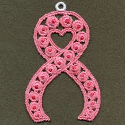 FSL Pink Ribbon 7 11 machine embroidery designs