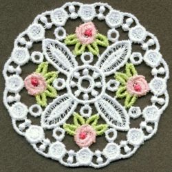 FSL Delicate Rose Doily 2 02 machine embroidery designs