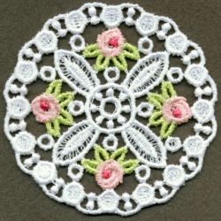 FSL Delicate Rose Doily 2 02