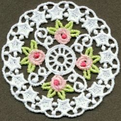 FSL Delicate Rose Doily 2 03