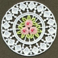 FSL Delicate Rose Doily 2 05 machine embroidery designs