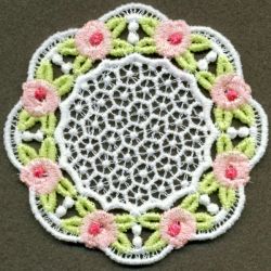 FSL Delicate Rose Doily 2 06 machine embroidery designs