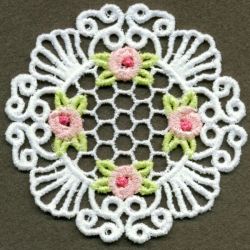 FSL Delicate Rose Doily 2 07