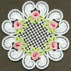 FSL Delicate Rose Doily 2 08 machine embroidery designs