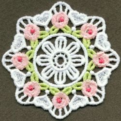 FSL Delicate Rose Doily 2 09