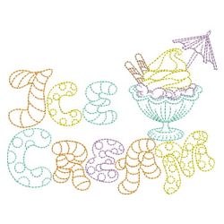 Vintage Ice Cream 06(Lg) machine embroidery designs