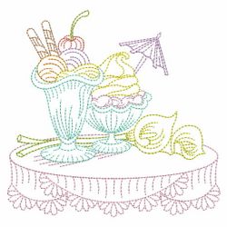 Vintage Ice Cream 08(Lg) machine embroidery designs